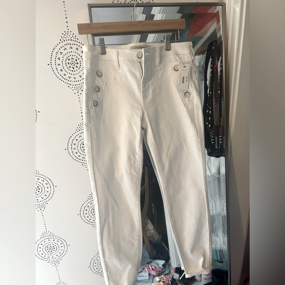 Liverpool brand new white jeans